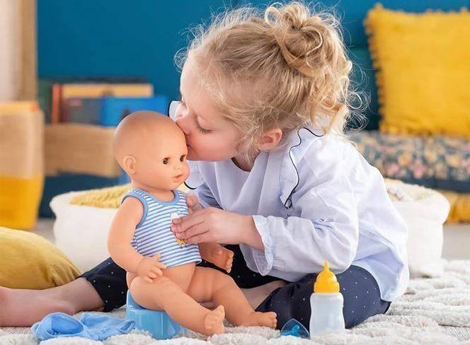 Selection of real dolls by age